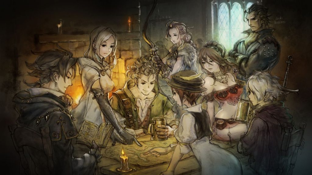 Octopath Traveler character guide.0 1024x576 - Nintendo Switch'e Özel En İyi Oyunlar